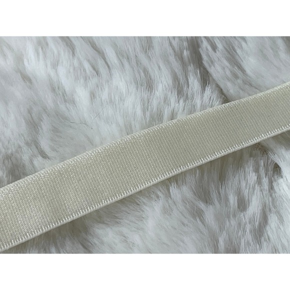 00450 - Simplicity Cream Beige 3/8" Wide Elastic Band 5 yards Trim Craft Apparel - Picture 2 of 3